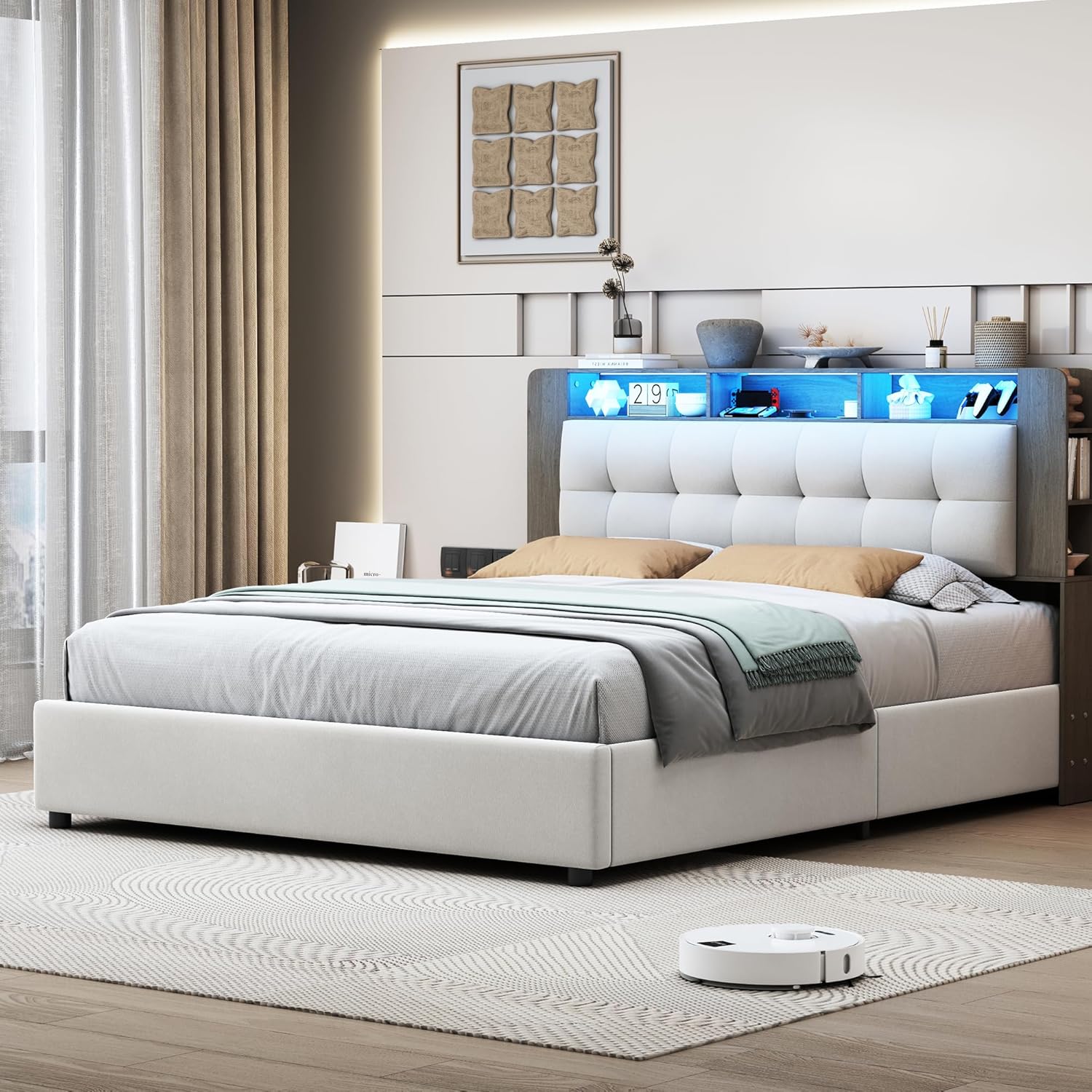 MOTUZP tapecirani bračni krevet Z02 140 x 200 cm - Slika 4