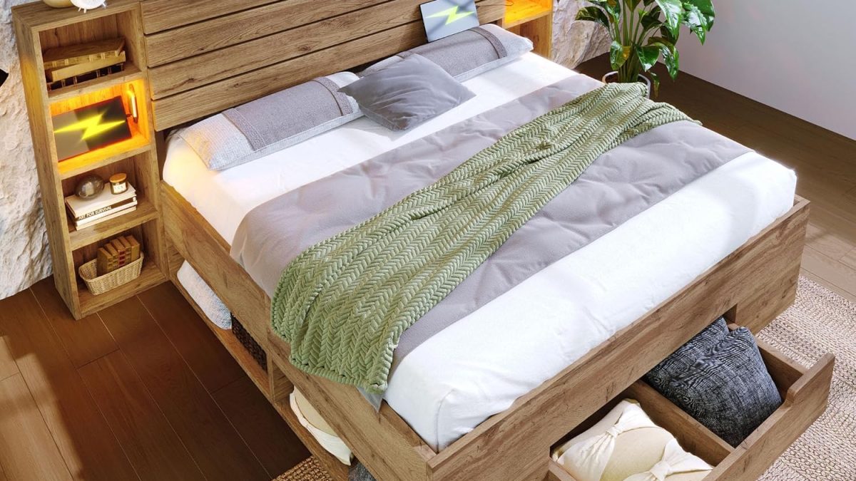 Slika kreveta s jastucima i dekama: Udoban krevet u hygge stilu sa slojevitom posteljinom i mekanim jastucima Slika kutka sa svijećama i knjigom: Hygge kutak za opuštanje s toplom rasvjetom i knjigom Slika spavaće sobe s prirodnim elementima: Mirna spavaća soba s biljkama i prirodnim materijalima