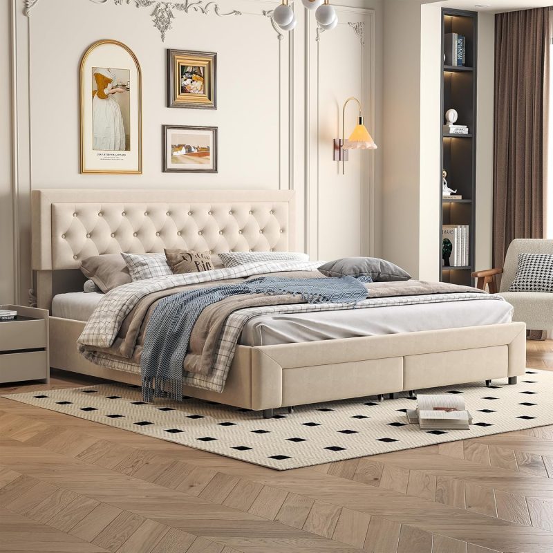 Lietre S tapecirani krevet 160 x 200 cm