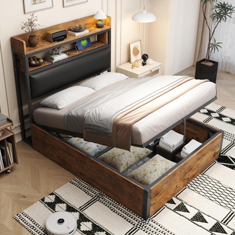 Tapecirani krevet Mobettres black 90x200cm