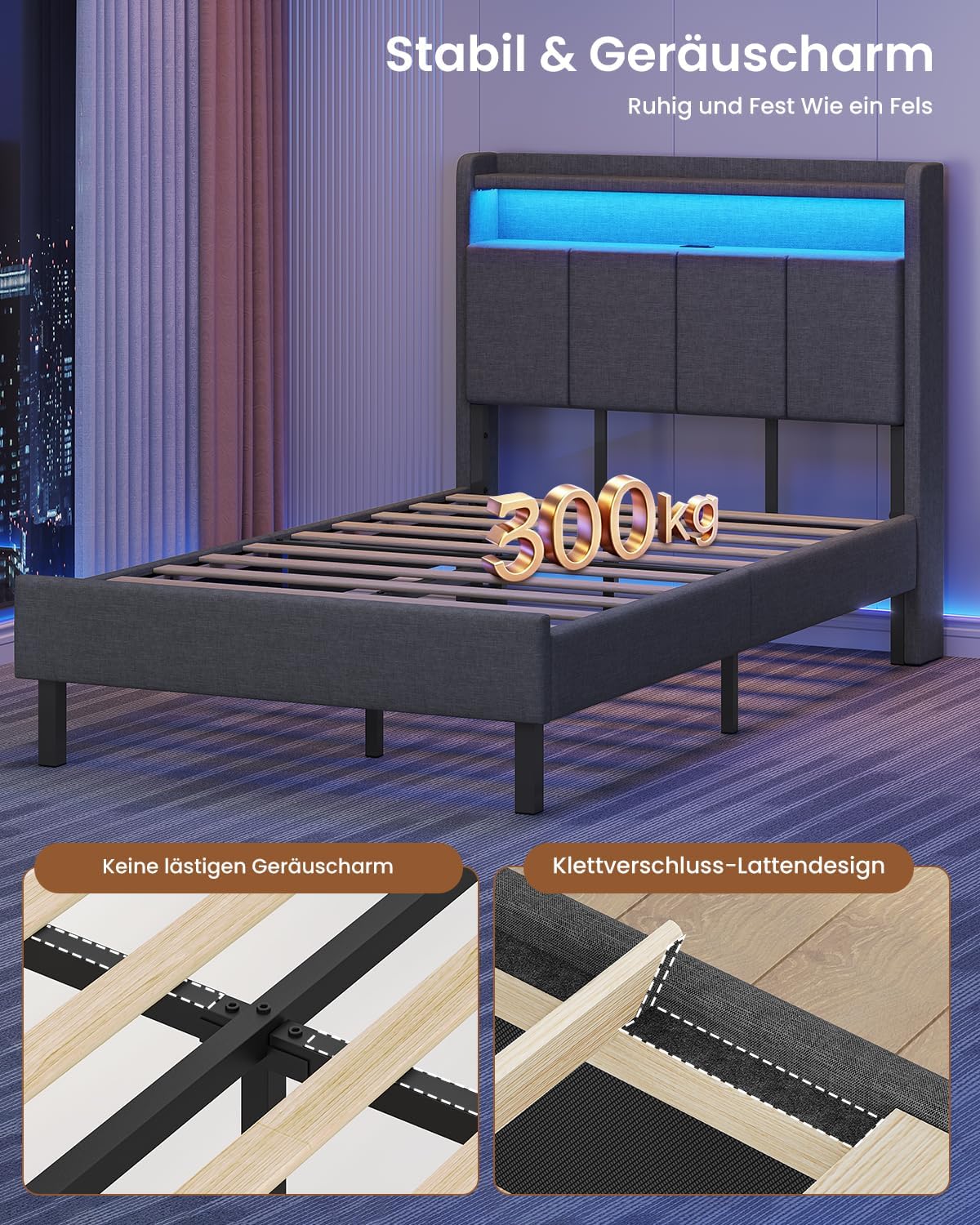 AOGLLATI Zen krevet 90 x 200 cm - Slika 5