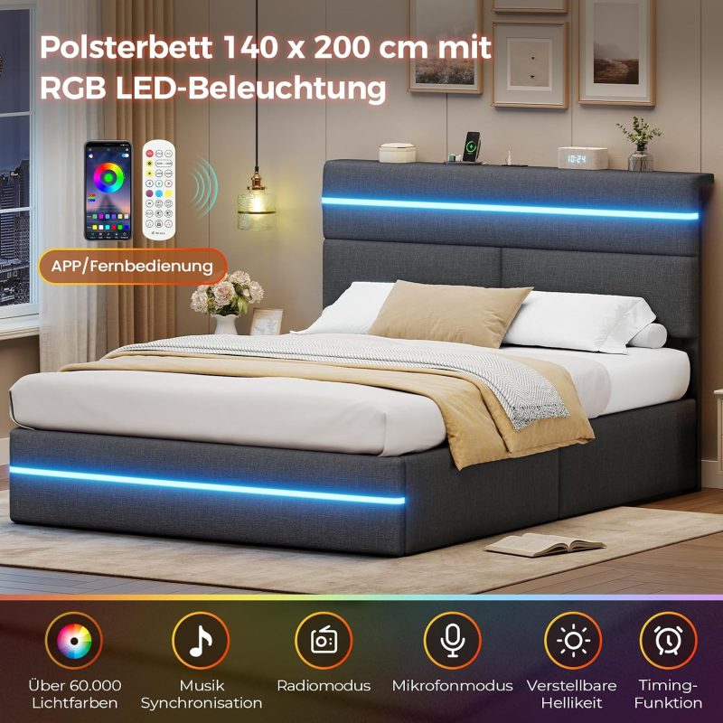 AOGLLATI Night krevet 140 x 200 cm