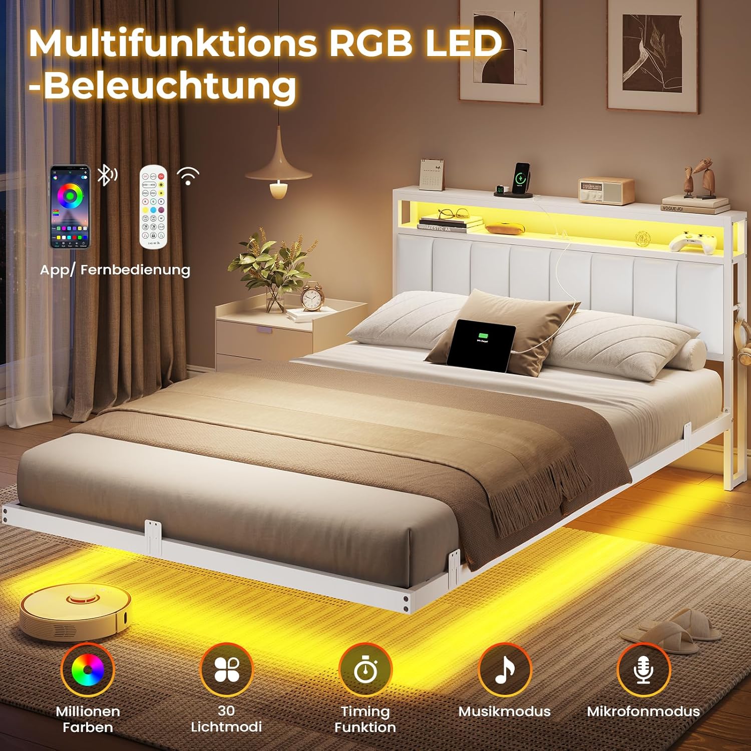 AOGLLATI Aurora krevet 140 x 200 cm - Slika 7