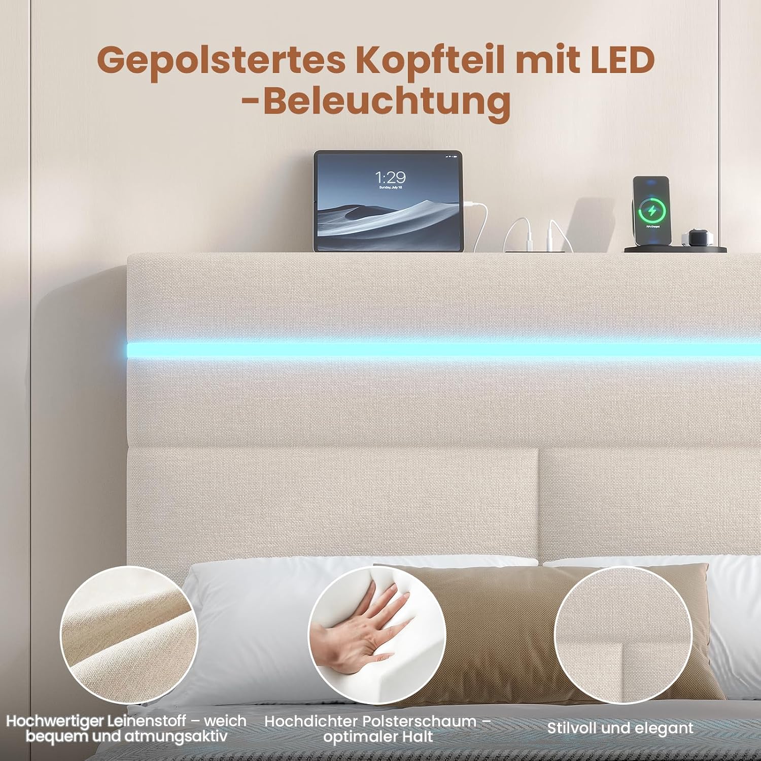 AOGLLATI Oslo krevet 90 x 200 cm - Slika 5