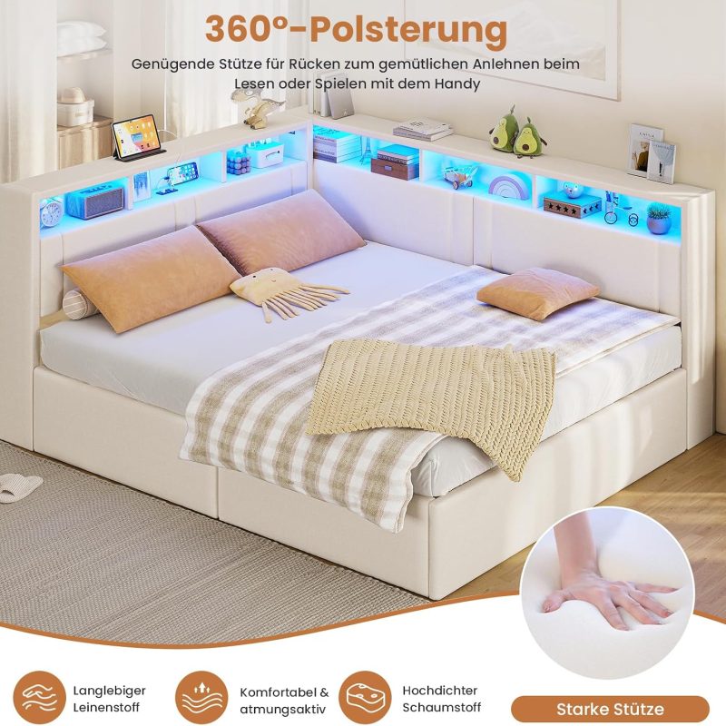AOGLLATI Hybrid krevet 140 x 200 cm